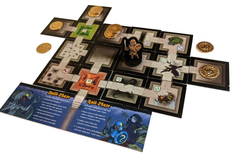 The Dungeon Rival game player setup.